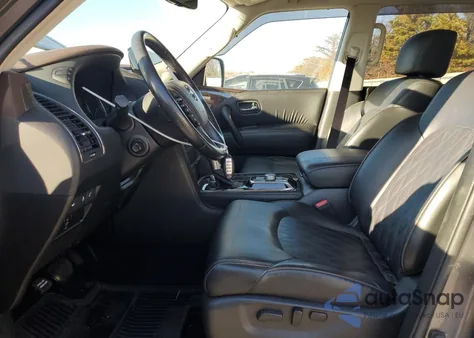 2021 Nissan Armada Platinum из США, поврежденный, VIN JN8AY2DB6M9793900